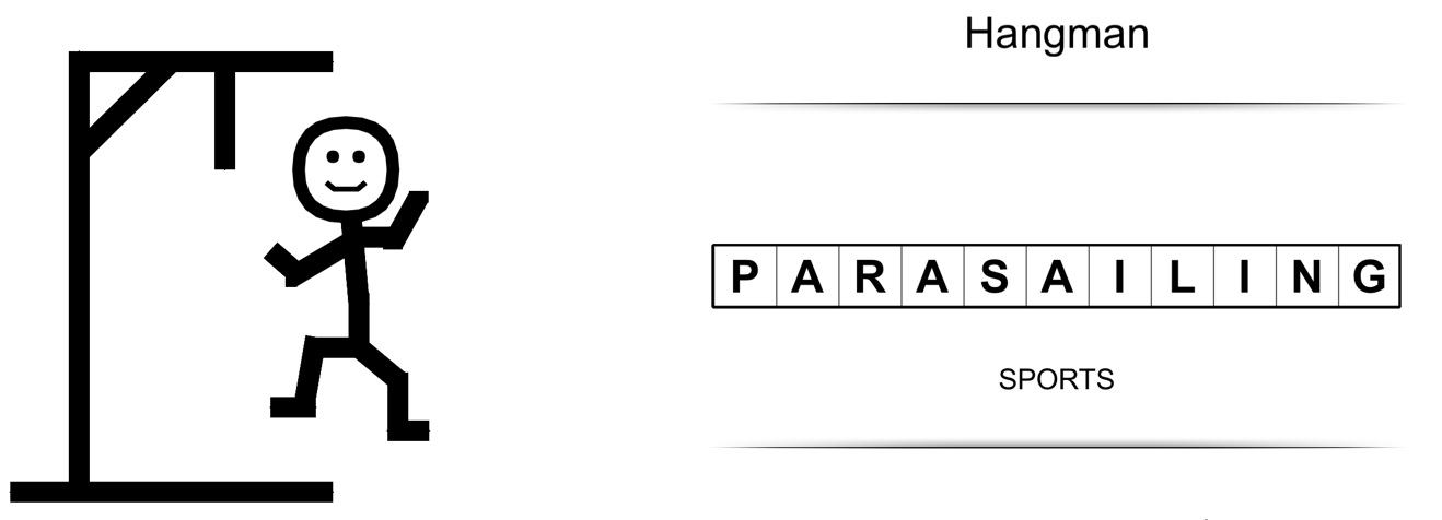 Hangman solved example puzzle