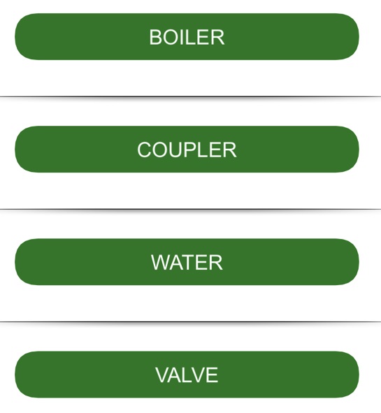 Splitwords solved example puzzle