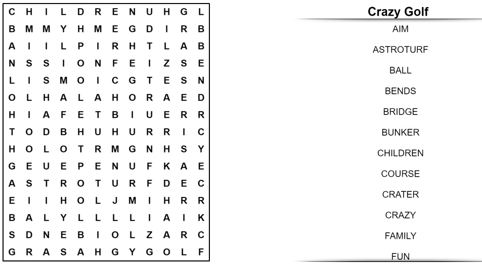 Wordsearch unsolved example puzzle