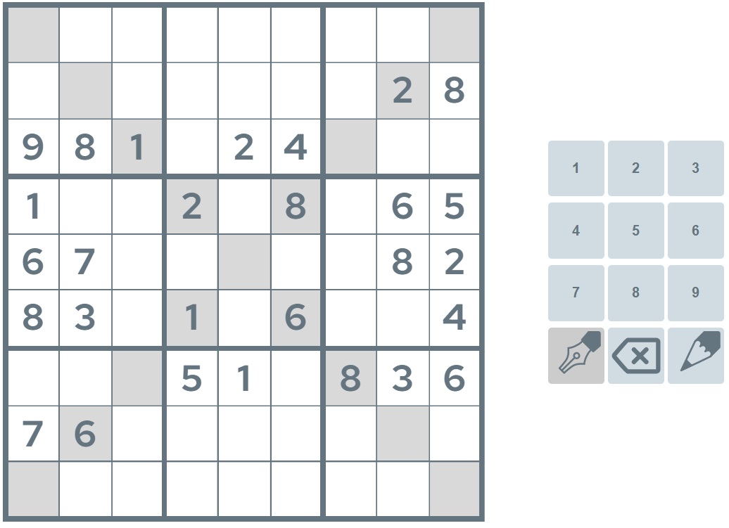 X Factor unsolved example puzzle