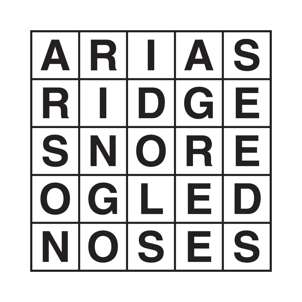 Word Square puzzle solution